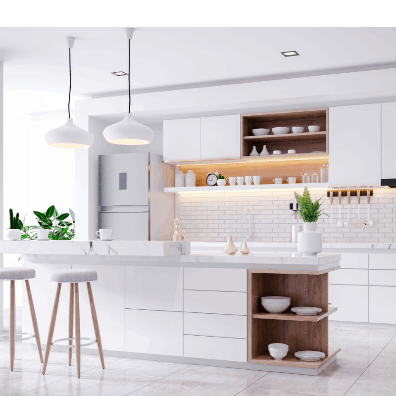 Πώς να κάνω την κουζίνα μου να φαίνεται πιο φωτεινή;