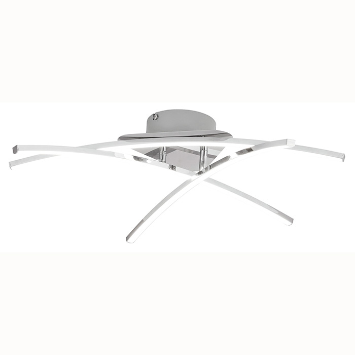 Alexis φωτιστικό οροφής Led 21W 4000K χρώμιο (2504) - Image 2