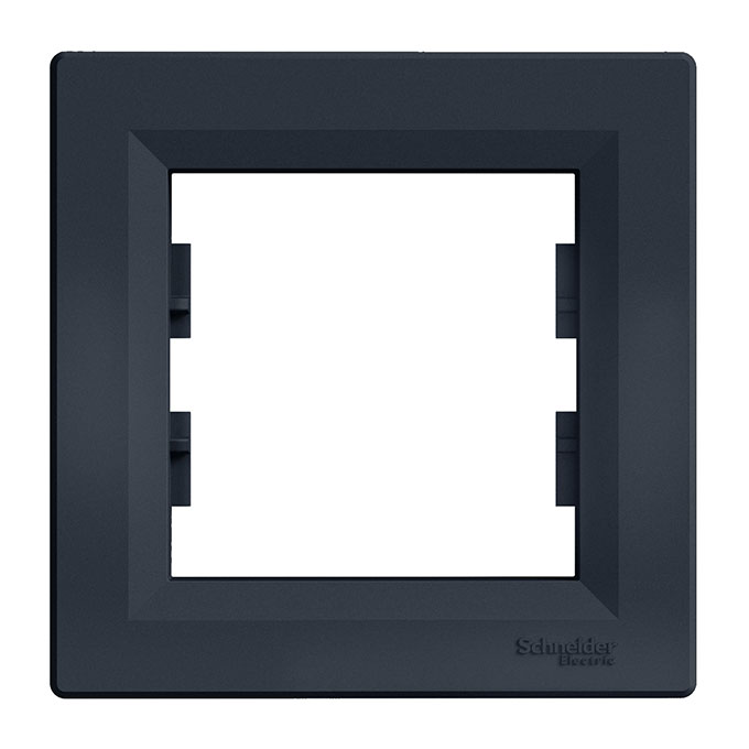 Asfora πρίζα TV-FM τερματική 1dB ανθρακί (EPH3300171) - Image 3
