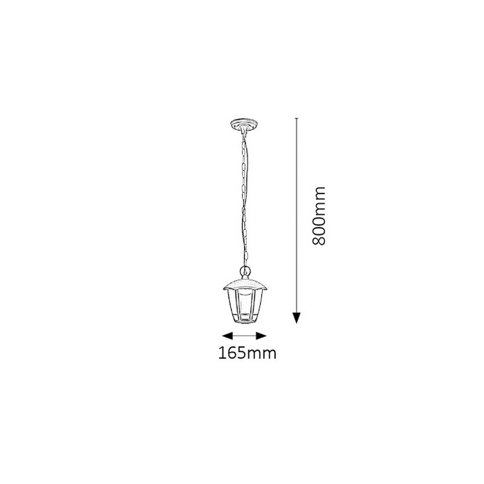 Φωτιστικό Led 8W Sorrento Μαύρο ματ (Rabalux 8128) - Image 3