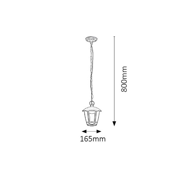 Φωτιστικό Led 8W Sorrento Μαύρο ματ (Rabalux 8128) - Image 4