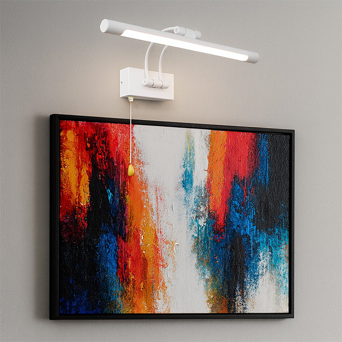 Φωτιστικό για πίνακες λευκό LED 12W IP44