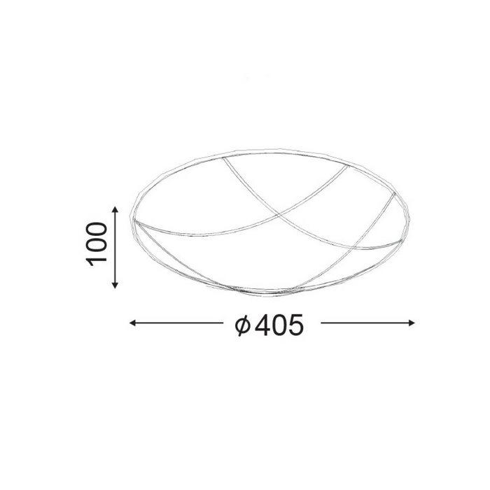 Minos φωτιστικό πλαφονιέρα 40cm (DLA7193) - Image 3