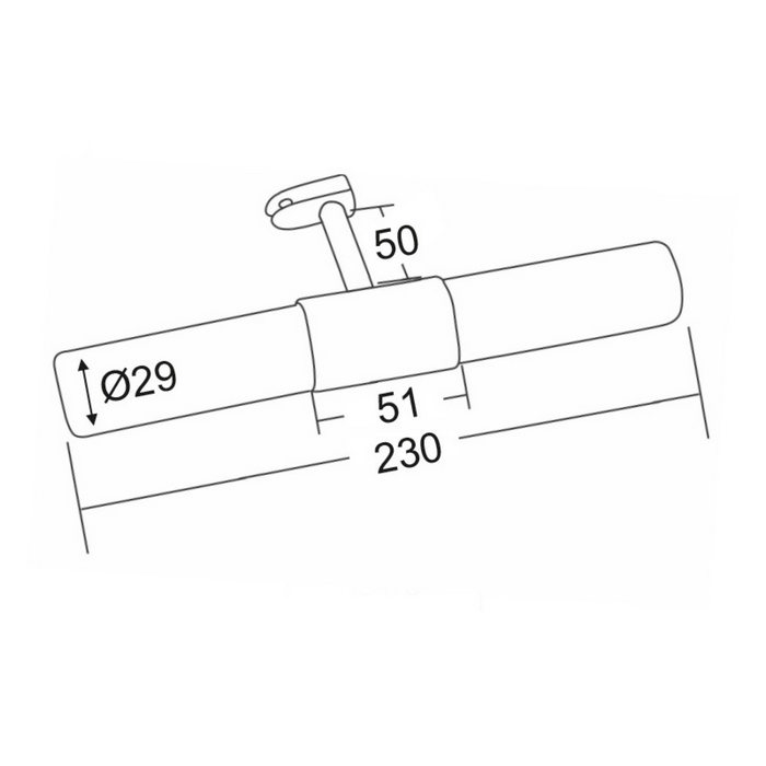 Sueva φωτιστικό καθρέπτη μπάνιου 2φωτο 23cm (SUEVA2) - Image 3