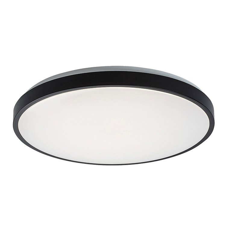 Samira φωτιστικό μπάνιου Led 48W 42cm 4000K μαύρο στρογγυλό (71254) - Image 2