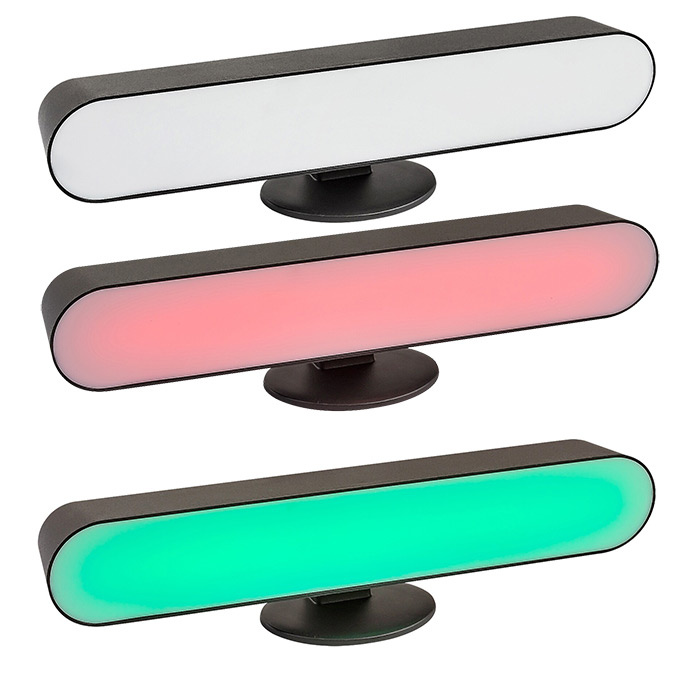 Parker Φωτιστικό πορτατίφ 3W RGB μαύρο (76016) - Image 2