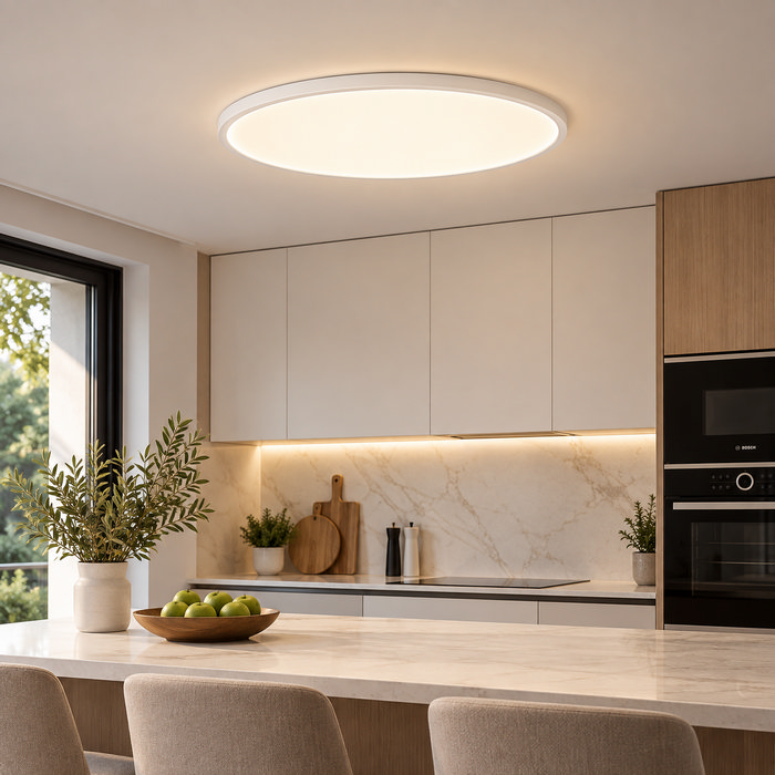Φωτιστικό πλαφονιέρα Led 24W CCT 42cm λευκό (95EL24RCCTBL/WH) - Image 2