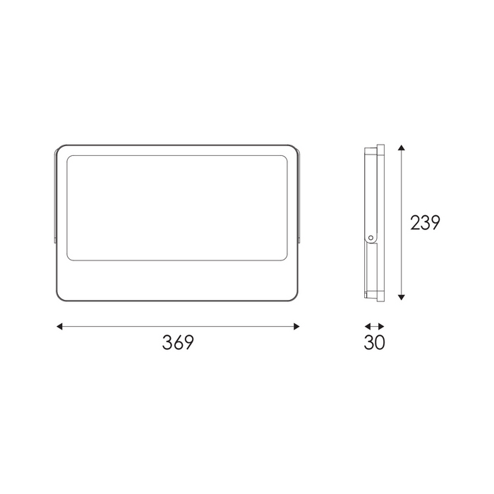Προβολέας Led 200W CCT IP66 μαύρος