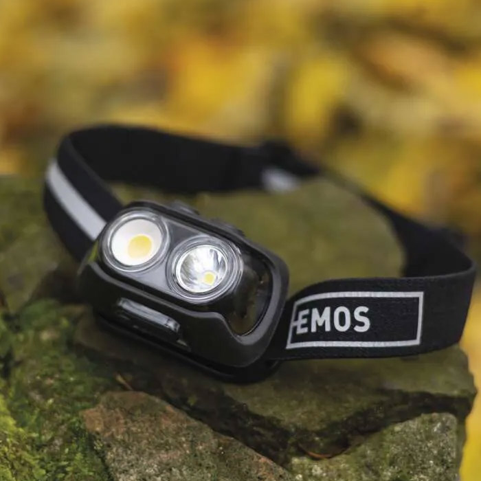 Επαναφορτιζόμενος φακός κεφαλής COB LED EMOS P3542 - Image 7