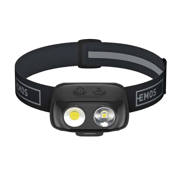 Επαναφορτιζόμενος φακός κεφαλής COB LED EMOS P3542 - Image 2