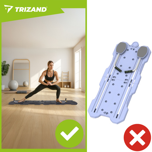 Πολυλειτουργική σανίδα Pilates & Yoga με μετρητή (26343) - Image 6