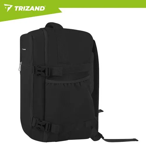 Trizand σακίδιο ταξιδιού 20L μαύρο 40x25x20cm (27657) - Image 8