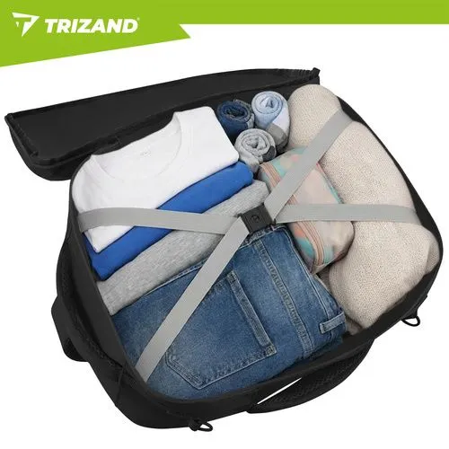 Trizand σακίδιο ταξιδιού 20L μαύρο 40x25x20cm (27657) - Image 10