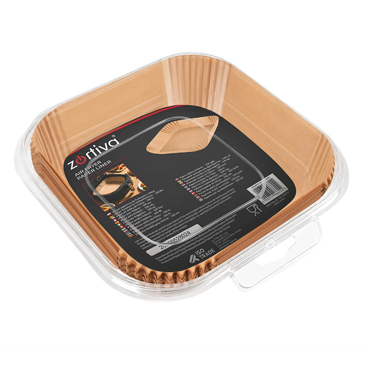 Αντικολλητικό χαρτί Air Fryer Zortiva 23x23cm 100 τεμάχια (28024) - Image 2