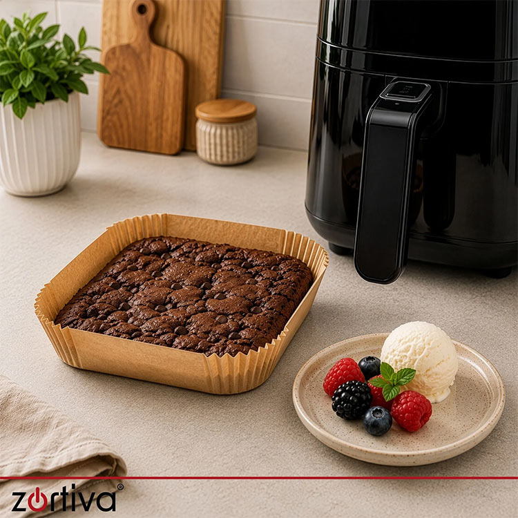 Αντικολλητικό χαρτί Air Fryer Zortiva 23x23cm 100 τεμάχια (28024) - Image 10
