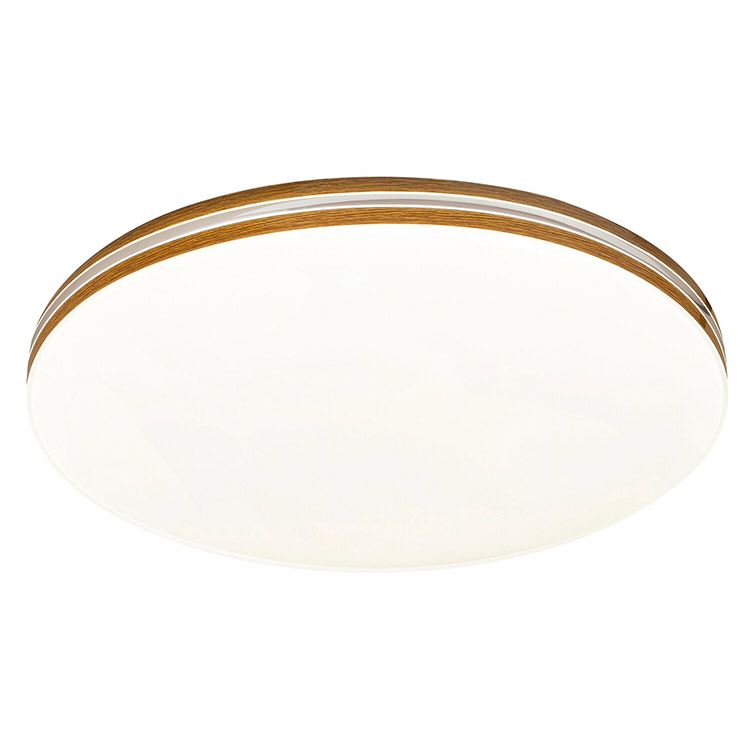 Oscar πλαφονιέρα οροφής Led 18W 4000K 34cm με εφέ ξύλου (71173) - Image 2