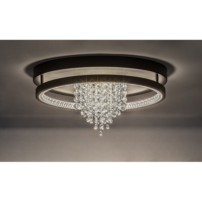 Maribell φωτιστικό οροφής LED 30W CCT μαύρο 40cm (71353) - Image 5