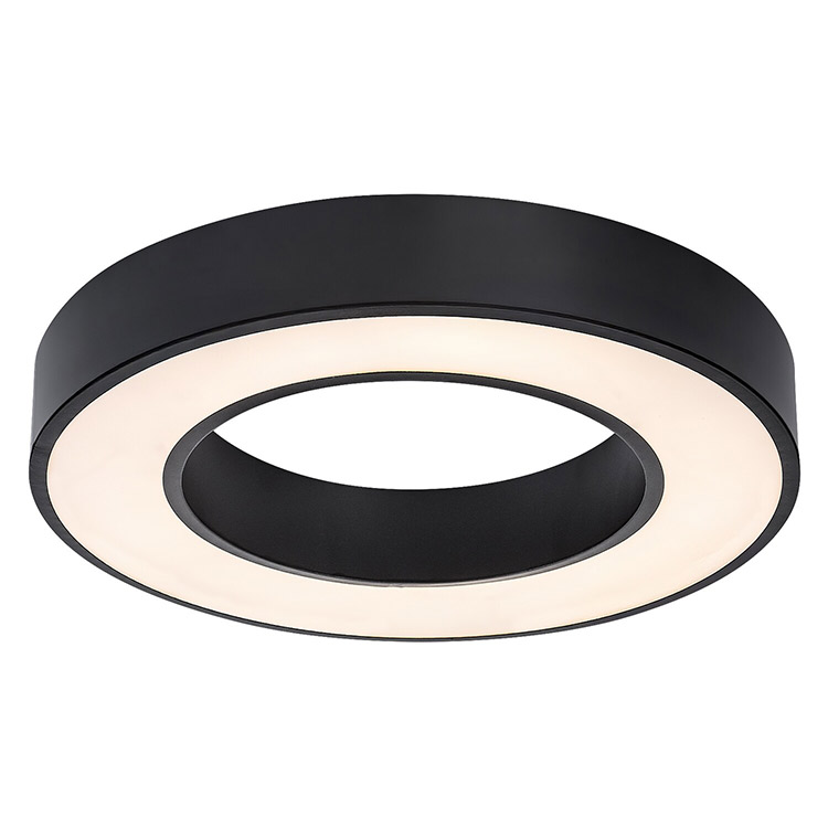 Cirano πλαφονιέρα οροφής Led 24W 3CCT 40cm μαύρη (71360) - Image 2