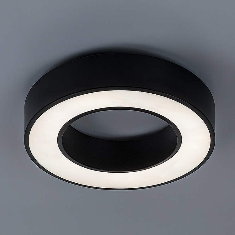 Cirano πλαφονιέρα οροφής Led 24W 3CCT 40cm μαύρη (71360) - Image 5