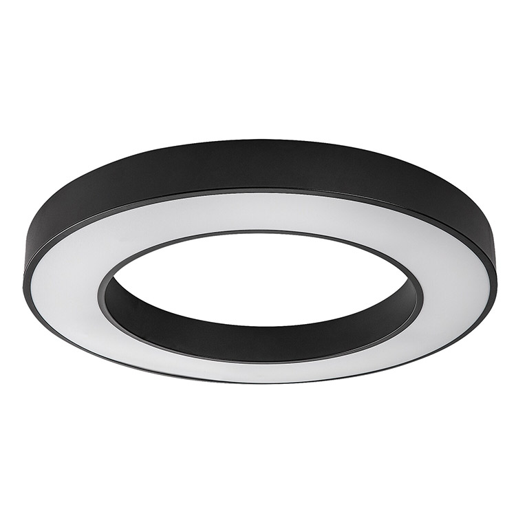 Cirano πλαφονιέρα οροφής Led 45W CCT 60cm μαύρη με τηλεχειριστήριο (71361) - Image 2