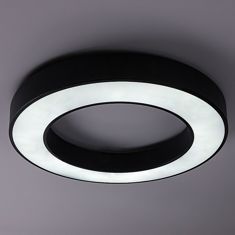Cirano πλαφονιέρα οροφής Led 45W CCT 60cm μαύρη με τηλεχειριστήριο (71361) - Image 5