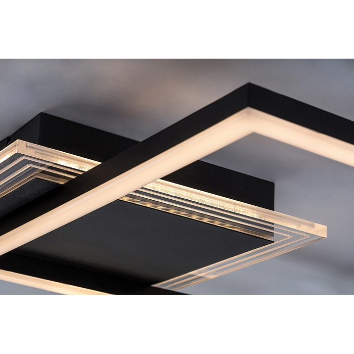 Ottavia φωτιστικό οροφής LED 24W μαύρο (71370) - Image 4