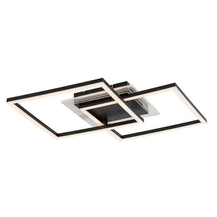 Ottavia φωτιστικό οροφής LED 28W μαύρο (71372) - Image 2