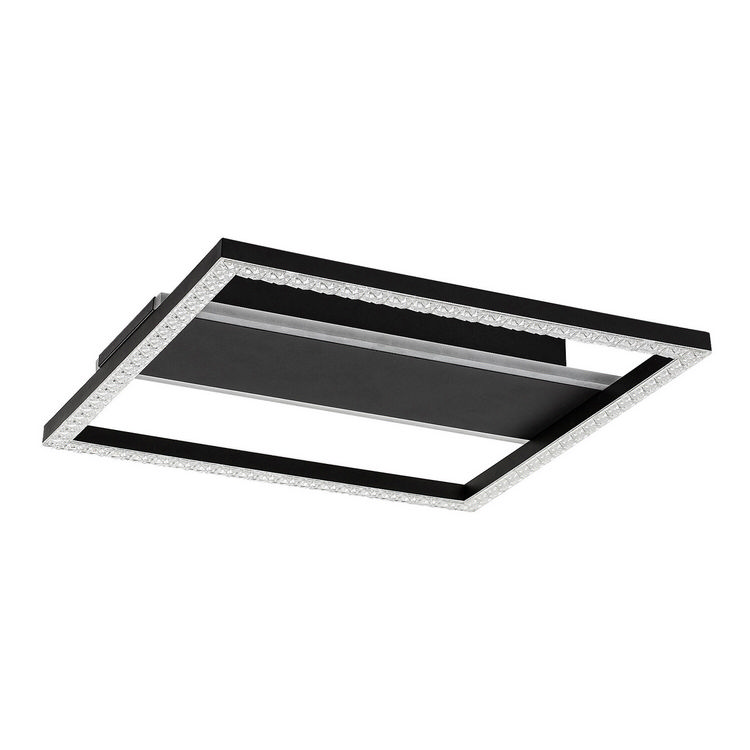Donya φωτιστικό οροφής LED 24W μαύρο 33cm (71373) - Image 2