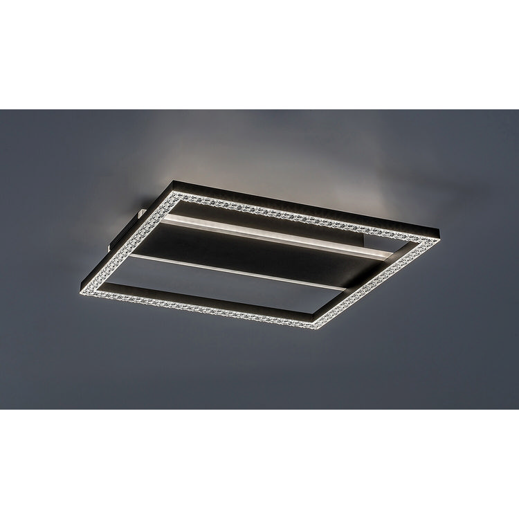 Donya φωτιστικό οροφής LED 24W μαύρο 33cm (71373) - Image 3