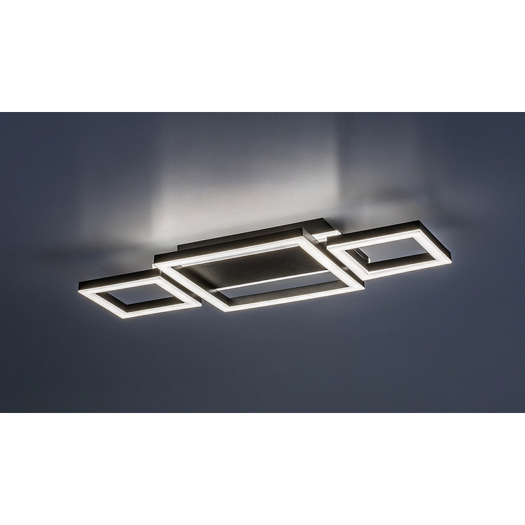 Donya φωτιστικό οροφής LED 24W μαύρο 51cm (71374) - Image 3