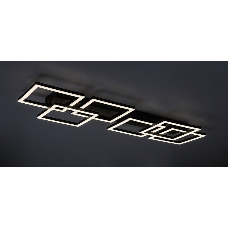 Fatma φωτιστικό οροφής LED 40W CCT μαύρο (71390) - Image 4