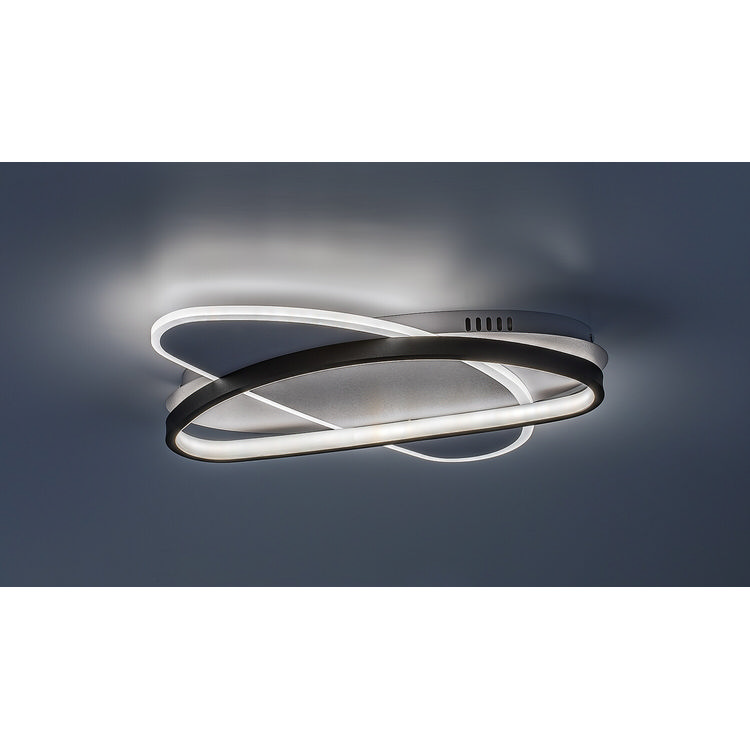 Brantiel φωτιστικό οροφής LED 57W CCT μαύρο & λευκό (71469) - Image 5