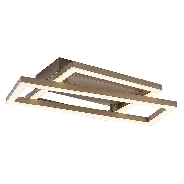 Glavian πλαφονιέρα οροφής Led 24W 4000K 37cm γκρι-μπεζ (71475) - Image 6