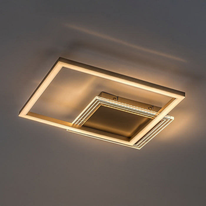 Ottavia φωτιστικό οροφής LED 24W χρυσό (71487) - Image 2