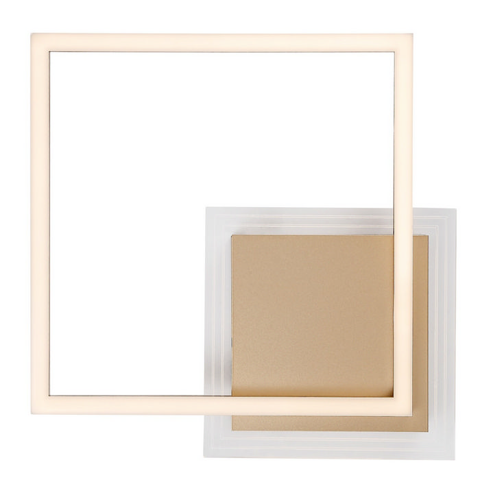 Ottavia φωτιστικό οροφής LED 24W χρυσό (71487) - Image 4