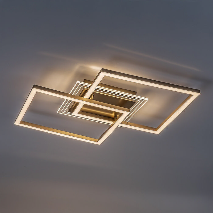 Ottavia φωτιστικό οροφής LED 28W χρυσό (71489) - Image 3