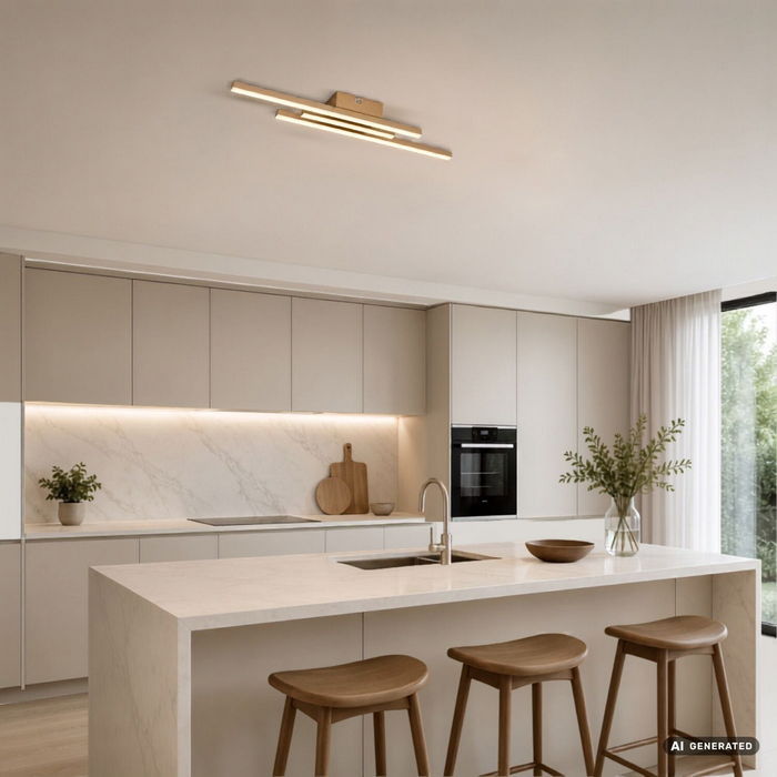 Lirien φωτιστικό οροφής LED 18W μπεζ (71493) - Image 6