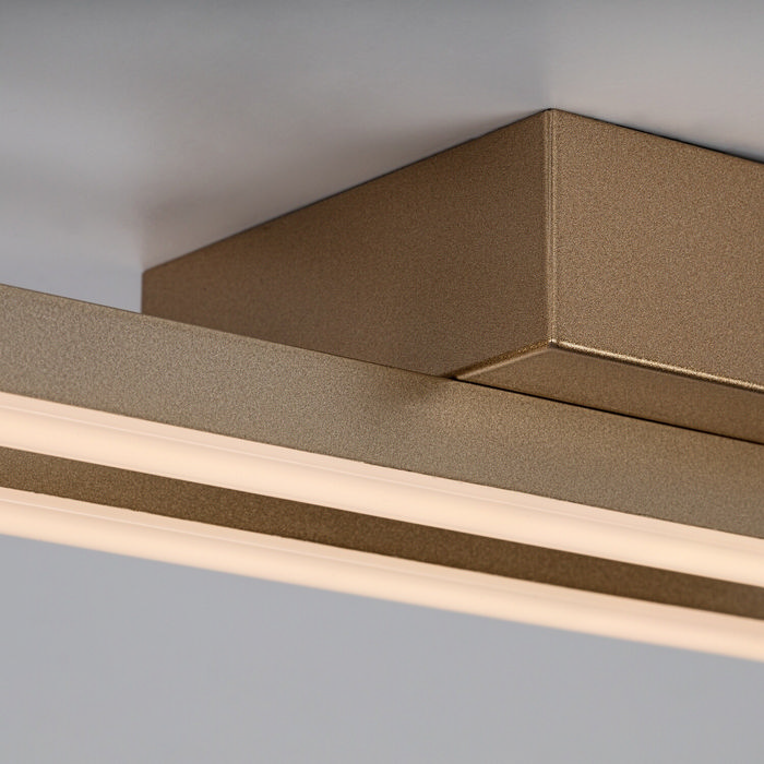 Lirien φωτιστικό οροφής LED 12W χρυσό (71494) - Image 5