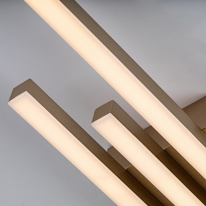 Lirien φωτιστικό οροφής LED 18W χρυσό (71495) - Image 5