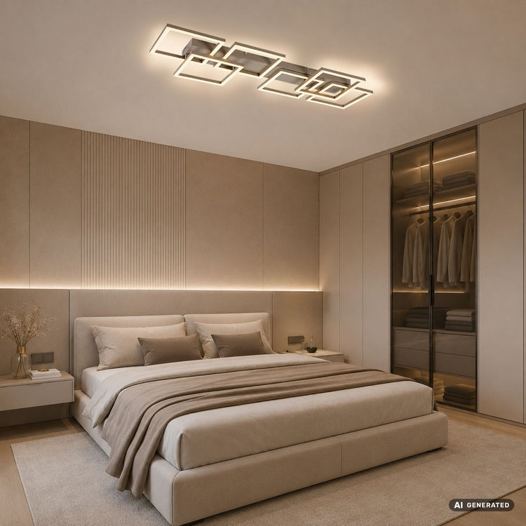 Fatma φωτιστικό οροφής LED 40W CCT μπεζ (71500) - Image 10