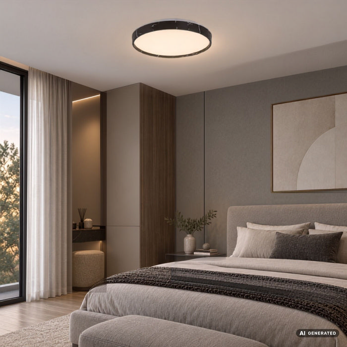 Teresia φωτιστικό οροφής LED 24W CCT dimmable μαύρο (71517) - Image 8