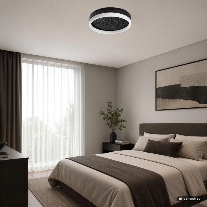 Timmo φωτιστικό οροφής LED 24W CCT dimmable μαύρο (71523) - Image 8