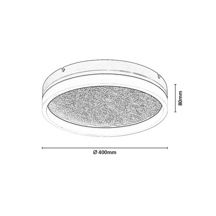 Timmo φωτιστικό οροφής LED 24W CCT dimmable μπεζ (71525) - Image 14