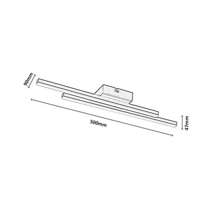 Lirien φωτιστικό οροφής LED 12W μαύρο (71527) - Image 7