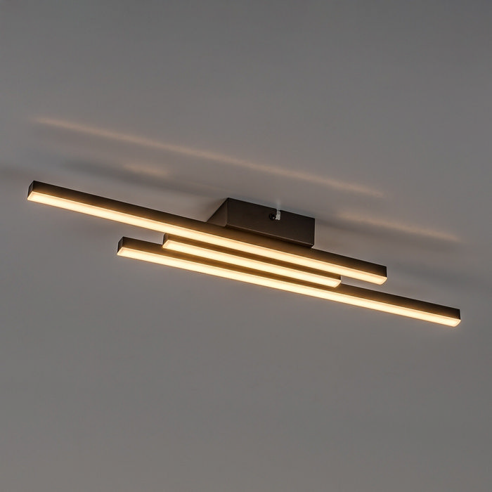 Lirien φωτιστικό οροφής LED 18W 3000K μαύρο (71528) - Image 3