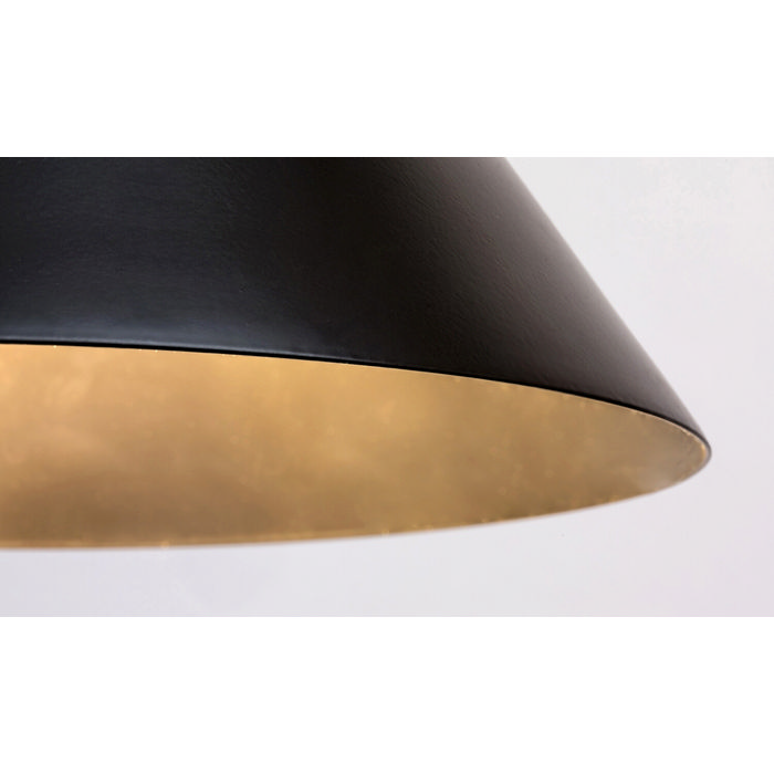 Jarod κρεμαστό φωτιστικό οροφής E27 μαύρο 25cm (72007) - Image 3