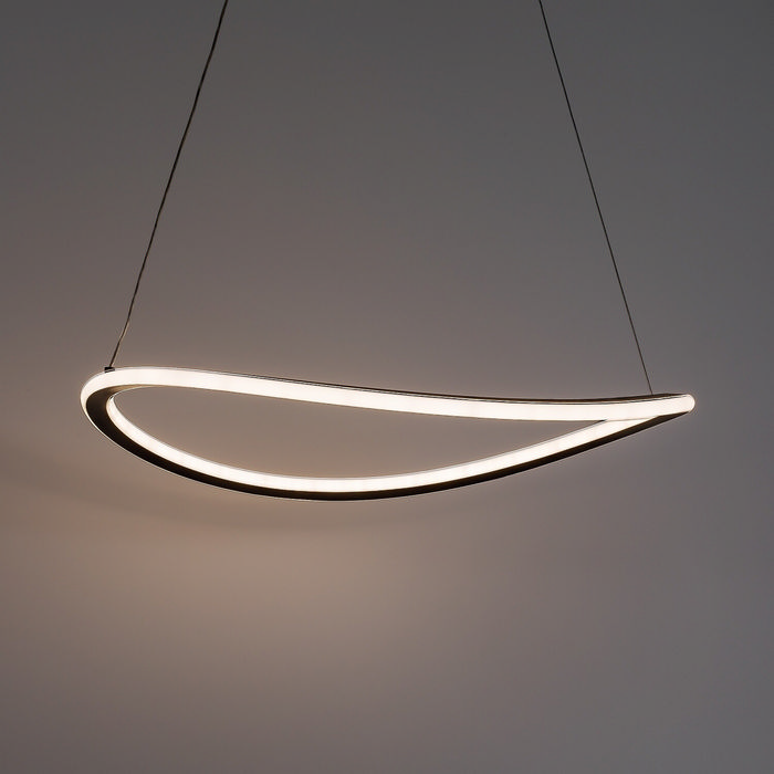 Malira κρεμαστό φωτιστικό οροφής LED 45W CCT dimmable μαύρο 53cm (72340) - Image 3