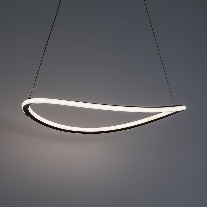 Malira κρεμαστό φωτιστικό οροφής LED 45W CCT dimmable μαύρο 53cm (72340) - Image 4