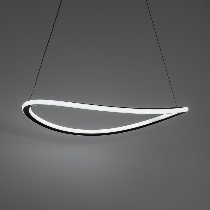 Malira κρεμαστό φωτιστικό οροφής LED 45W CCT dimmable μαύρο 53cm (72340) - Image 5