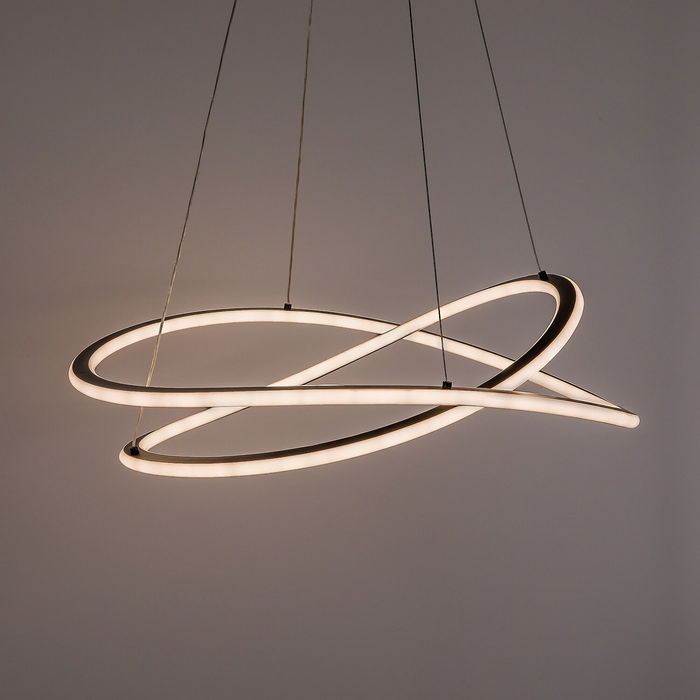 Malira κρεμαστό φωτιστικό οροφής LED 75W CCT dimmable μαύρο (72341) - Image 3